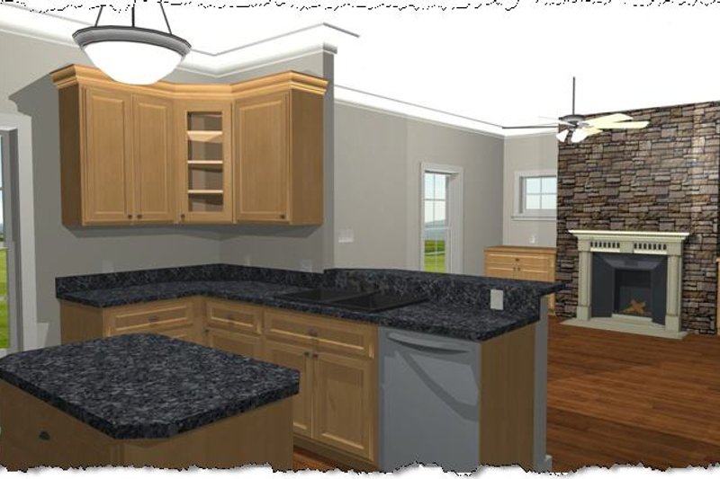 Dream House Plan - Photo for Country House Plan #44-191 - 2 bed, 1 bath