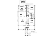 Beach Style House Plan - 4 Beds 4 Baths 2000 Sq/Ft Plan #932-274 