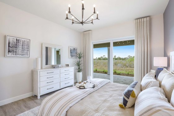 Interior - Master Bedroom 1 for Farmhouse House Plan #938-113 - 3 bed, 3 bath