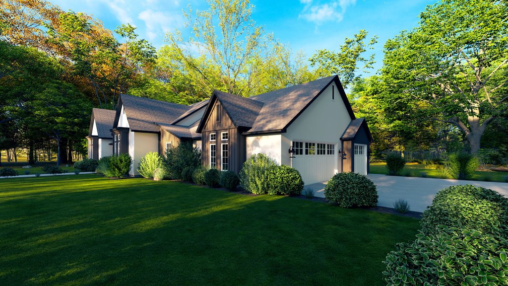 Exterior - Other Elevation 1 for Craftsman House Plan #1111-47 - 4 bed, 3 bath