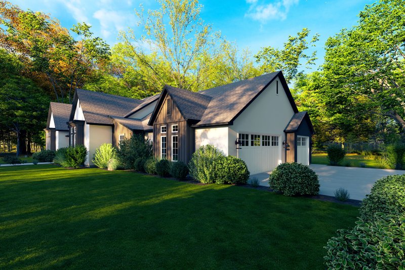 Dream House Plan - Exterior - Other Elevation 1 for Craftsman House Plan #1111-47 - 4 bed, 3 bath