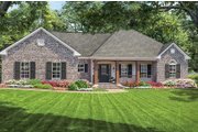 Southern Style House Plan - 3 Beds 2 Baths 1751 Sq/Ft Plan #21-123 