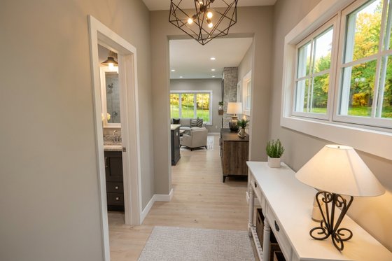 Interior - Entry for Farmhouse House Plan #51-1514 - 3 bed, 2.5 bath
