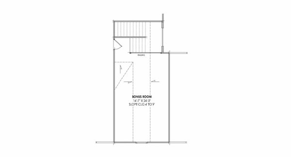 Dream House Plan - Floor Plan - Upper Floor for Farmhouse House Plan #1096-209 - 4 bed, 3 bath