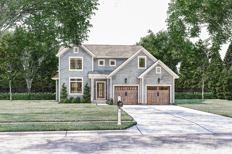 Home Plan - Exterior - Other Elevation for Traditional House Plan #455-180 - 3 bed, 2.5 bath