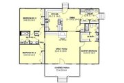 Ranch Style House Plan - 3 Beds 2 Baths 1700 Sq/Ft Plan #44-104 
