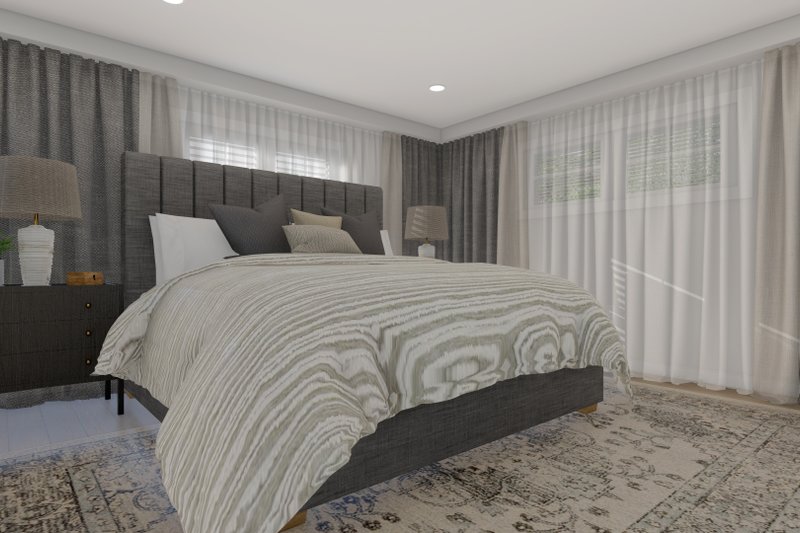 Home Plan - Interior - Master Bedroom 1 for Ranch House Plan #1060-10 - 3 bed, 2 bath