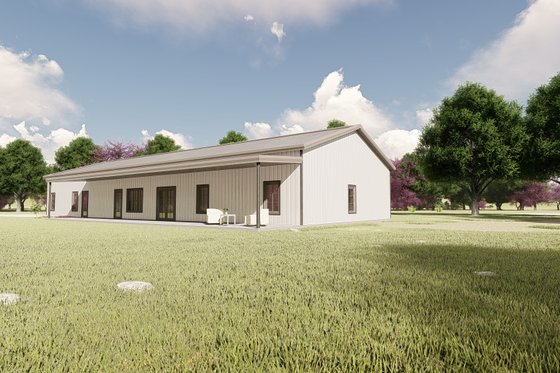 Exterior - Other Elevation 6 for Barndominium House Plan #1107-47 - 4 bed, 3.5 bath