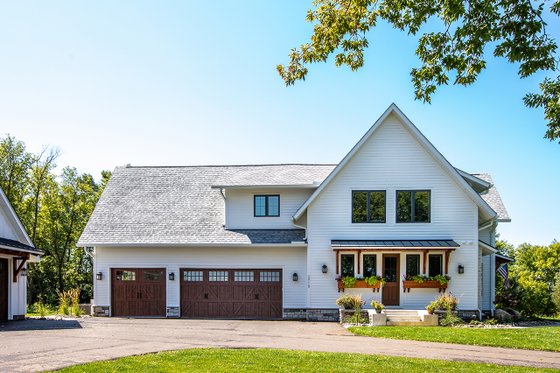 Exterior - Other Elevation for Farmhouse House Plan #51-1132 - 4 bed, 4.5 bath