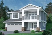 Farmhouse Style House Plan - 3 Beds 2 Baths 1534 Sq/Ft Plan #1100-93 Exterior 