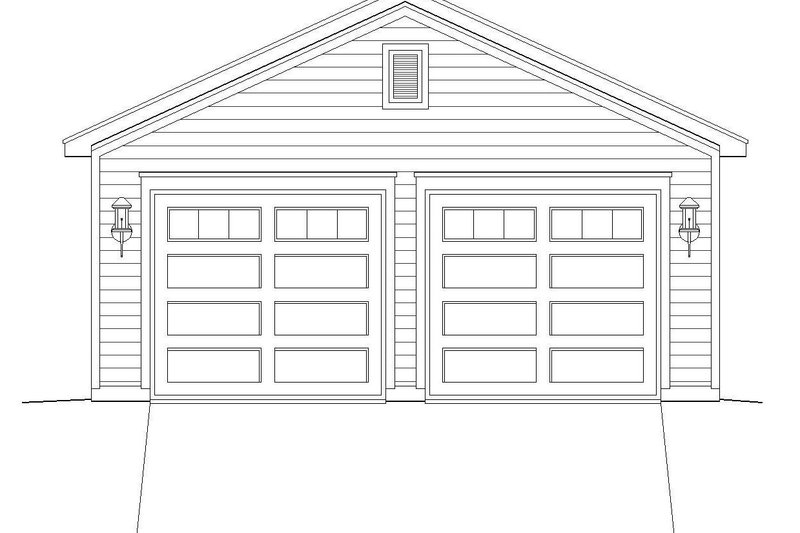 Dream House Plan - Exterior - Front Elevation 3 for Country House Plan #932-103, 0 bath