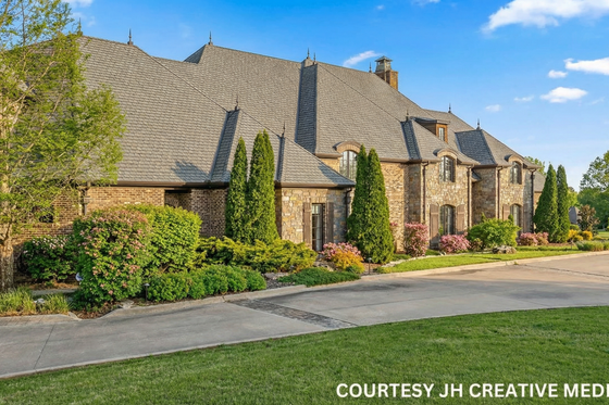 Exterior - Other Elevation for European House Plan #17-2462 - 5 bed, 5.5 bath