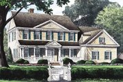 Country Style House Plan - 4 Beds 3.5 Baths 3272 Sq/Ft Plan #137-150 