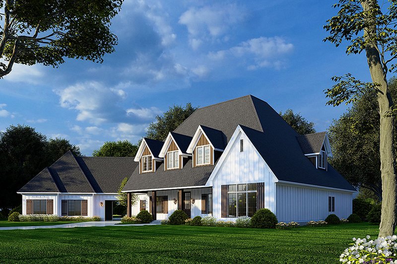 House Blueprint - Exterior - Other Elevation 1 for European House Plan #923-271 - 6 bed, 6 bath