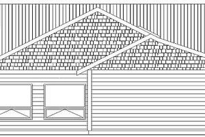 Exterior - Other Elevation for Country House Plan #126-218 - 3 bed, 2.5 bath