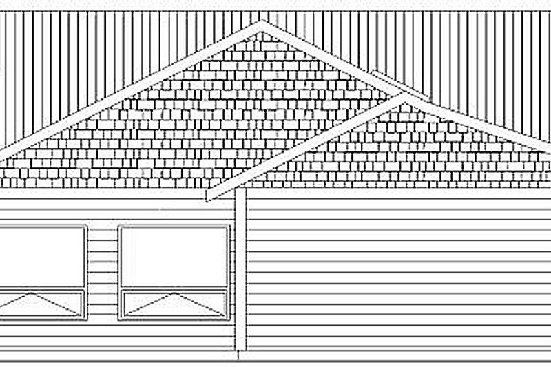 House Blueprint - Exterior - Other Elevation for Country House Plan #126-218 - 3 bed, 2.5 bath