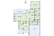 European Style House Plan - 3 Beds 2.5 Baths 2931 Sq/Ft Plan #17-2415 