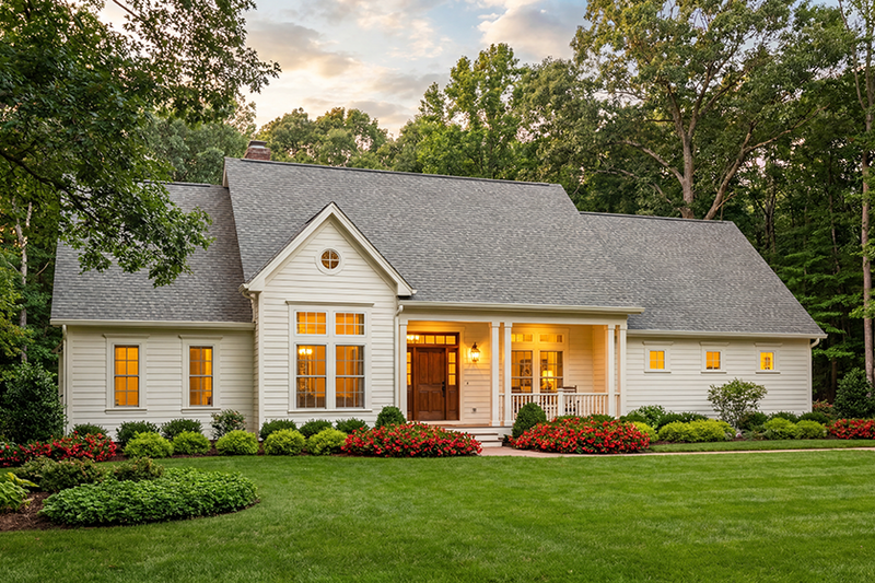 Home Plan - Exterior - Front Elevation 2 for Farmhouse House Plan #406-271 - 4 bed, 2 bath