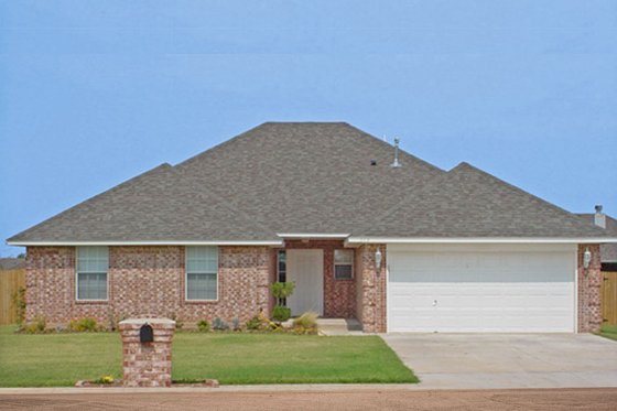 Exterior - Front Elevation 3 for Traditional House Plan #65-377 - 4 bed, 2 bath