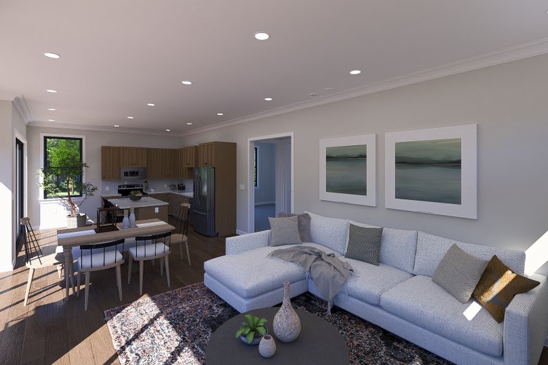 Architectural House Design - Interior - Other 1 for European House Plan #1060-325 - 2 bed, 1.5 bath