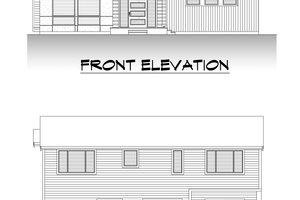 Exterior - Other Elevation 2 for Contemporary House Plan #1066-209 - 4 bed, 4 bath