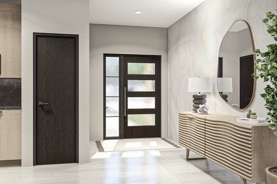 Interior - Entry for Modern House Plan #455-530 - 3 bed, 2.5 bath