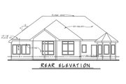 Traditional Style House Plan - 2 Beds 2.5 Baths 2083 Sq/Ft Plan #20-2088 