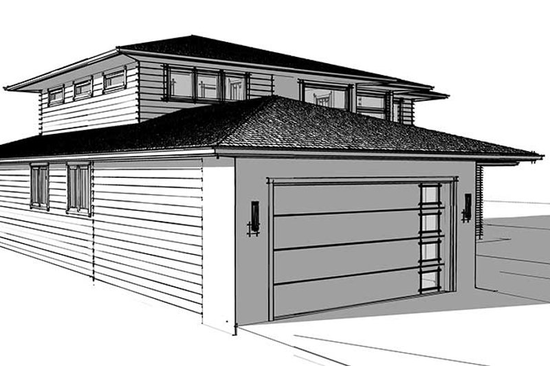 Dream House Plan - Exterior - Other Elevation for European House Plan #1101-34 - 4 bed, 3.5 bath