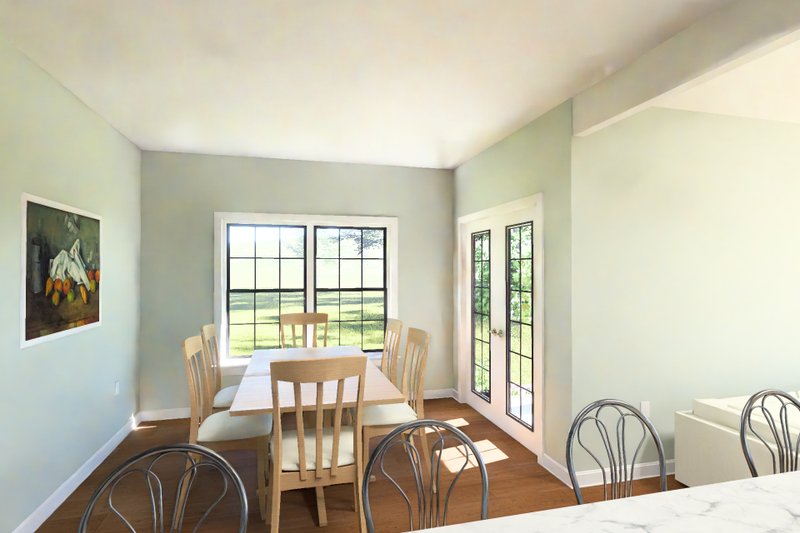 Dream House Plan - Interior - Dining Room for Cottage House Plan #513-2441 - 2 bed, 2 bath