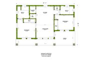 Craftsman Style House Plan - 2 Beds 2 Baths 749 Sq/Ft Plan #1106-135 Floor 