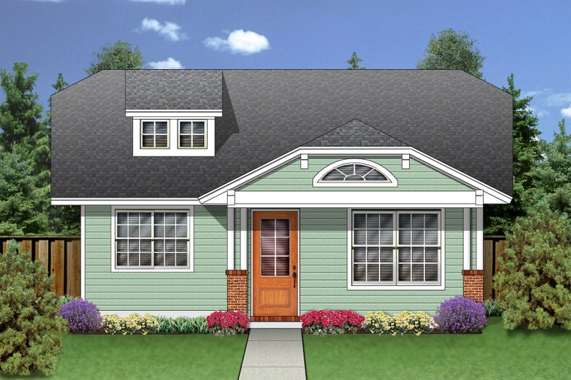 Home Plan - Craftsman Exterior - Front Elevation Plan #84-445