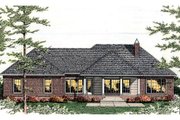 European Style House Plan - 3 Beds 2 Baths 2339 Sq/Ft Plan #406-131 