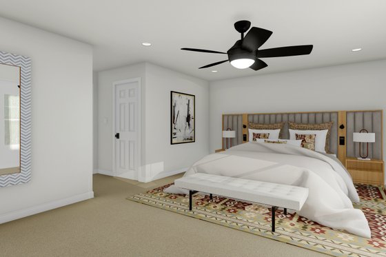 Interior - Master Bedroom 5 for Farmhouse House Plan #1060-317 - 18 bed, 12 bath