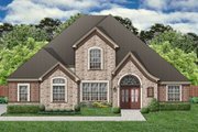 European Style House Plan - 4 Beds 3 Baths 3190 Sq/Ft Plan #84-402 