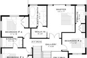 European Style House Plan - 4 Beds 3.5 Baths 3158 Sq/Ft Plan #1101-34 