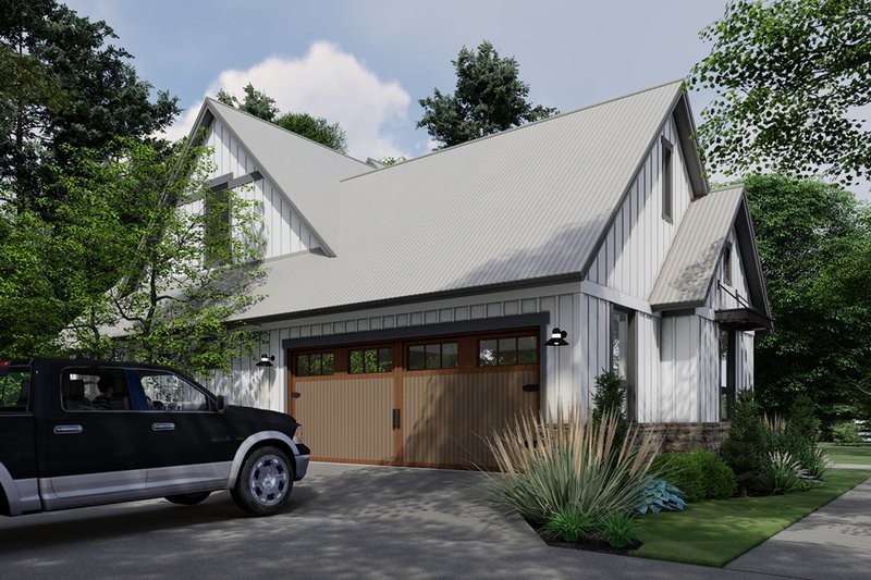 Architectural House Design - Exterior - Other Elevation 5 for Barndominium House Plan #120-268 - 3 bed, 2.5 bath