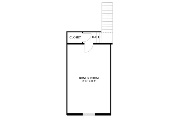 Architectural House Design - Traditional Floor Plan - Upper Floor Plan #1060-226