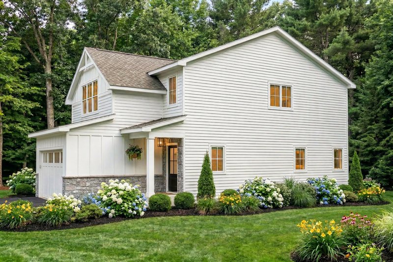 Home Plan - Exterior - Rear Elevation for Farmhouse House Plan #51-1517 - 4 bed, 2.5 bath