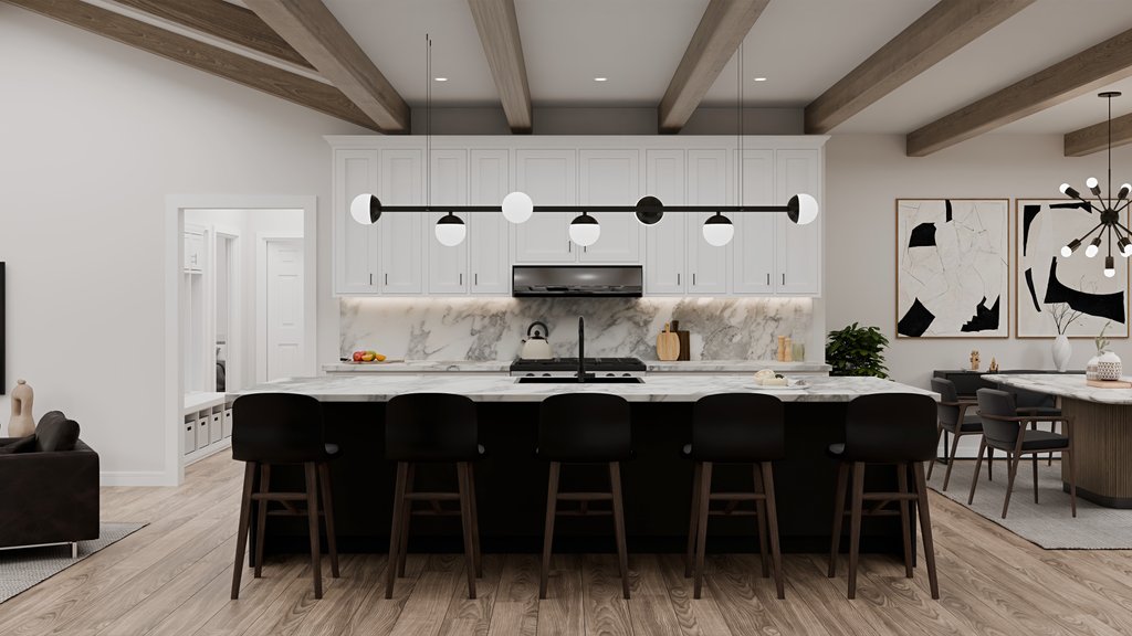 Interior - Kitchen for Country House Plan #1089-66 - 3 bed, 2 bath