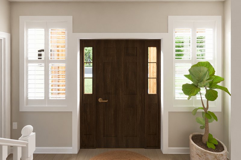 Dream House Plan - Interior - Entry 3 for Farmhouse House Plan #1060-207 - 5 bed, 3 bath