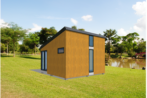 Photo 1 for Modern House Plan #549-11 - 1 bed, 1 bath