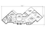 Traditional Style House Plan - 5 Beds 5.5 Baths 5534 Sq/Ft Plan #5-450 