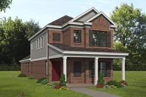 Traditional Exterior - Front Elevation Plan #932-1063