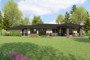 Prairie Style House Plan - 4 Beds 2.5 Baths 2544 Sq/Ft Plan #48-1105 