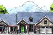 Traditional Style House Plan - 3 Beds 2 Baths 1810 Sq/Ft Plan #70-613 