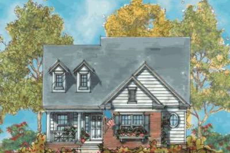 Home Plan - Exterior - Front Elevation 5 for Craftsman House Plan #20-1658 - 3 bed, 3 bath