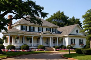 Architectural House Design - Colonial Photo Plan #137-119