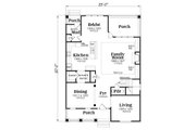 Craftsman Style House Plan - 4 Beds 2.5 Baths 3005 Sq/Ft Plan #419-260 