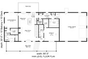 Farmhouse Style House Plan - 2 Beds 3 Baths 1686 Sq/Ft Plan #932-1107 