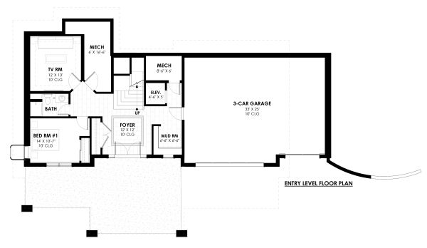 Dream House Plan - Entry Level